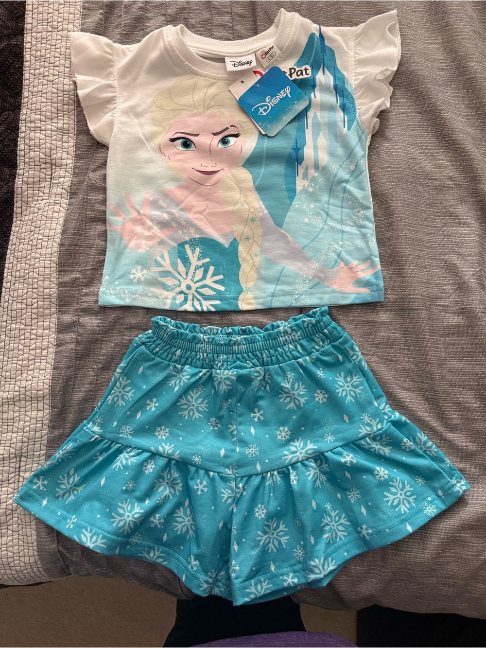 Disney Frozen Elsa Blue Girls Set